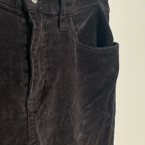Sonoma Life+Style Black Corduroy Stretch Bootcut Pants Size 10 Short - Picture 3 of 4